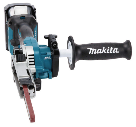 Makita Akumulatorowy pilnik taśmowy DBS180RTJ 18V Li-Ion 2 x 5.0 Ah, DC18RC, Makpac