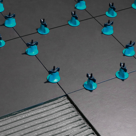 BIHUI System do poziomowania płytek wielokrotnego użytku opakowanie 50 szt.