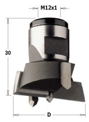 CMT Wiertło Puszkowe na gwintowanym trzpieniu HW D=34 L=30 S=M12x1  RH