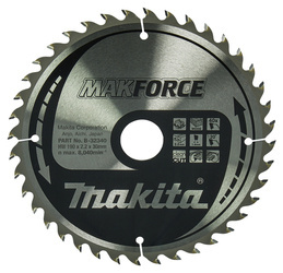 Makita Tarcza tnąca MakForce 190x30 40Z