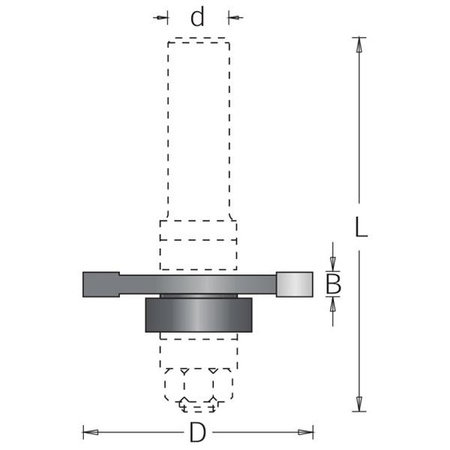 DIMAR Ostrze B-2.5 D-40 d=6.35