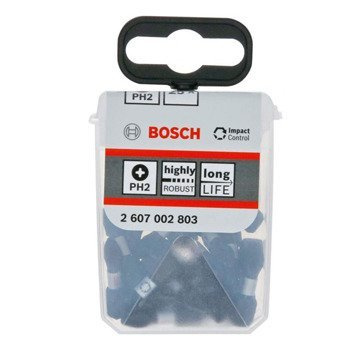 Bosch końcówka wkręcająca udarowa PH2 Impact  25 mm opakowanie 25 sztuk