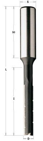 CMT Frez HL oscyl. z łamaczem D=6 I=50 L=105 S=13x50 RH Z=2