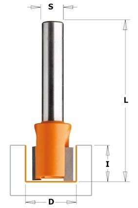 CMT Frez HM D=12 I=12 L=38 S=8 