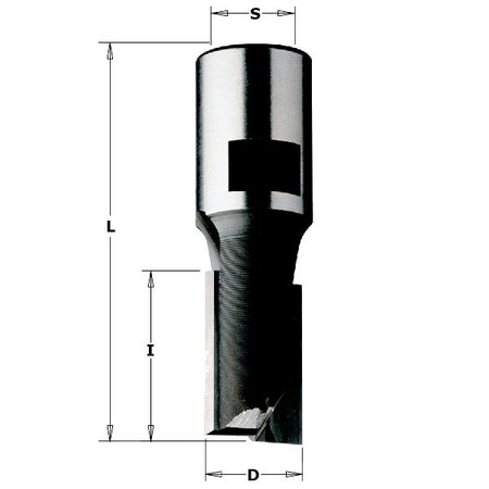 CMT Frez HM D=12 I=35 L=67 S=M12x1 Z=2+1