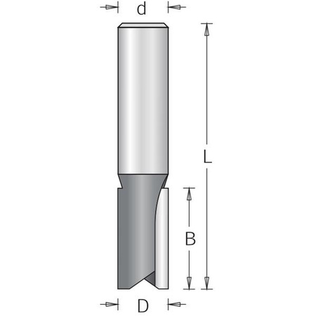 DIMAR Frez trzpieniowy D-20,6 B=31,7 d=12