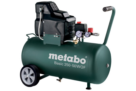 Kompresor bezolejowy Metabo Basic 250-50 W OF